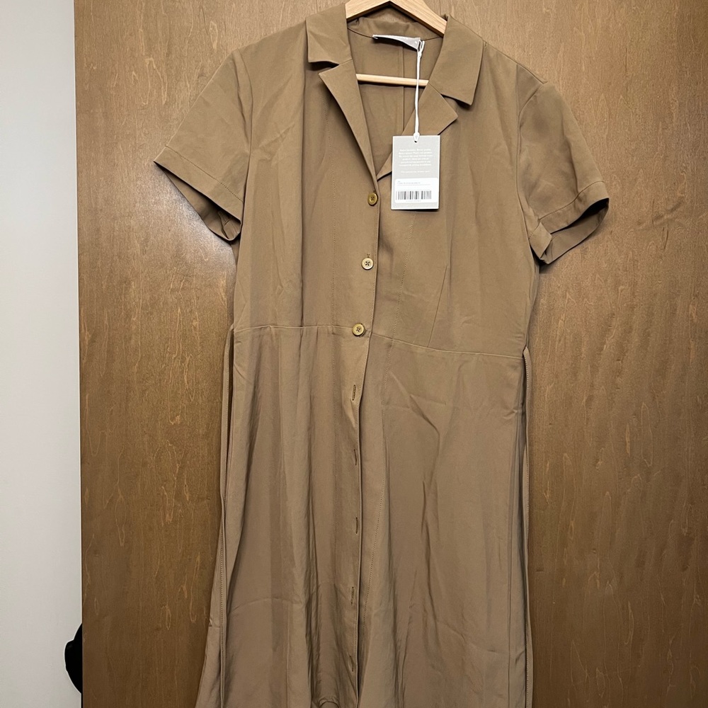 Everlane Collared Travel Dress